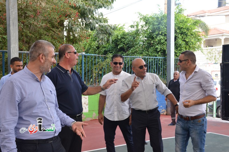 كفرقاسم- فيديو: نواب وأعضاء المجلس البلدي يشاركون الطلاب افتتاح عامهم الدراسي  باجواء بهيجة .